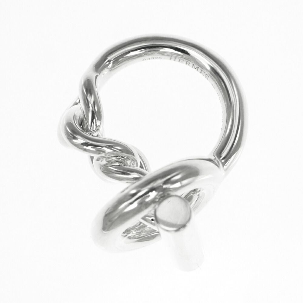 Hermes Ring Croisette GM 48 Silver — view 4