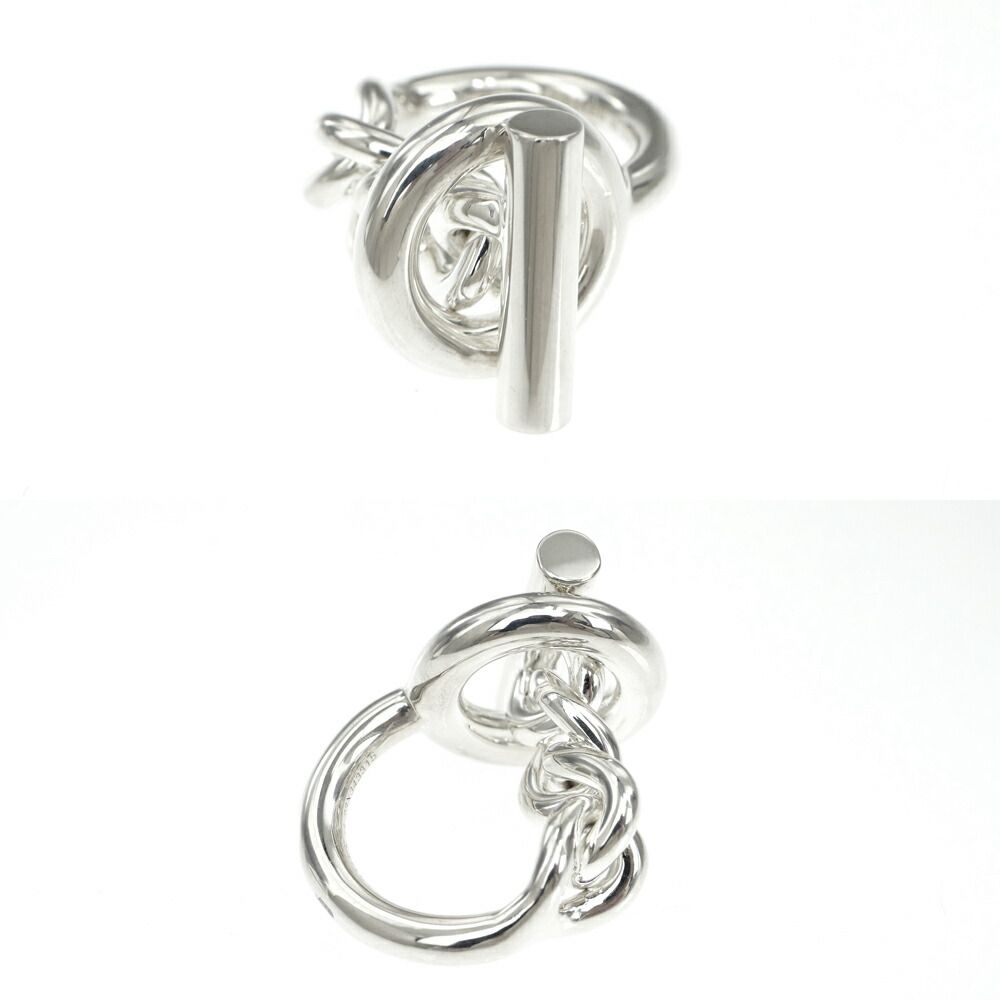 Hermes Ring Croisette GM 48 Silver — view 2
