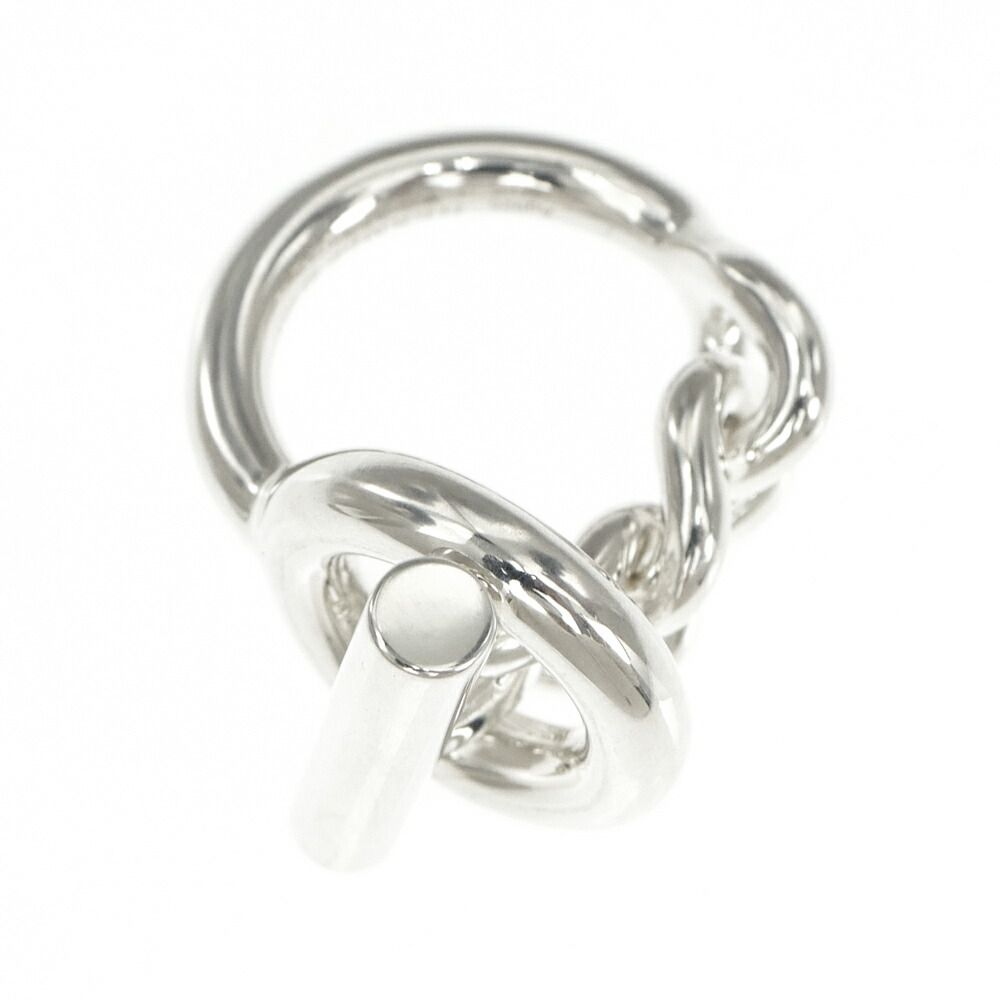 Hermes Ring Croisette GM 48 Silver — view 5