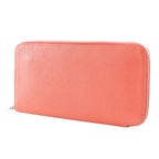 Hermes Azap Long Silk in Veau Rose Jaipur Pink Wallet — view 2