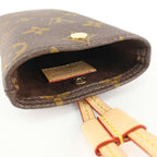 Louis Vuitton Sunglasses Pouch Monogram Leather Gold — view 7