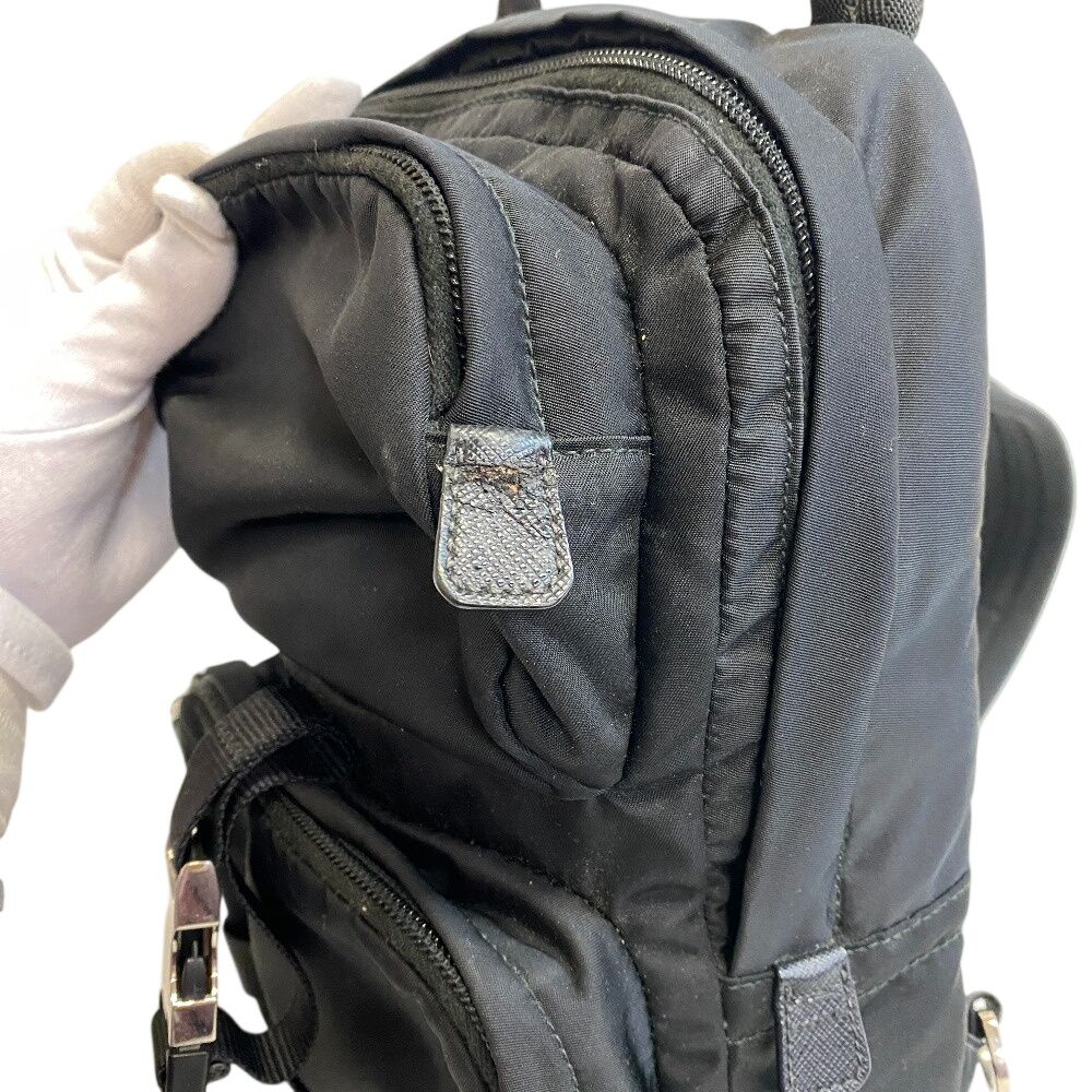 Prada Shoulder Bag Nylon Black — view 6