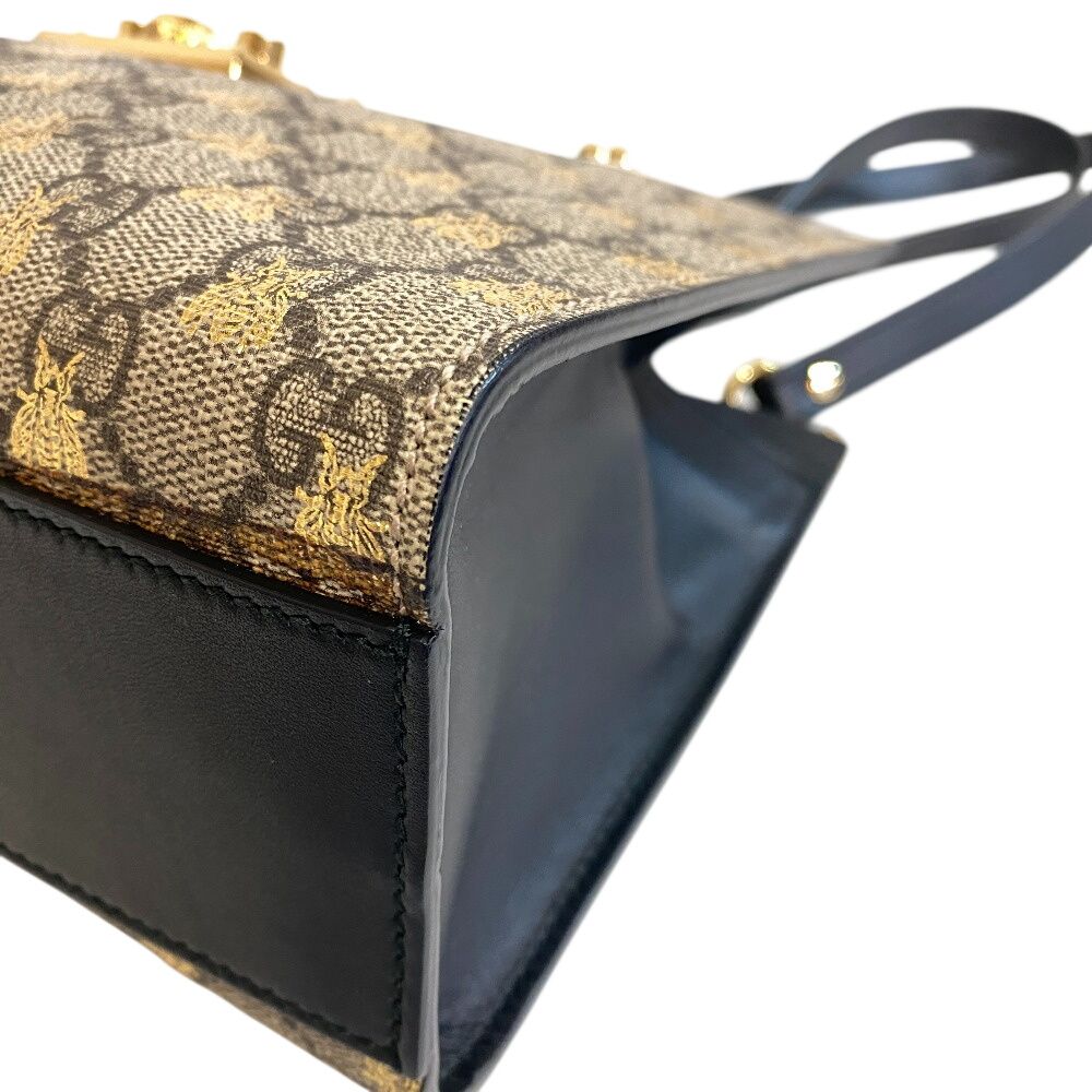Gucci Small Chain Padlock Shoulder Bag — view 3
