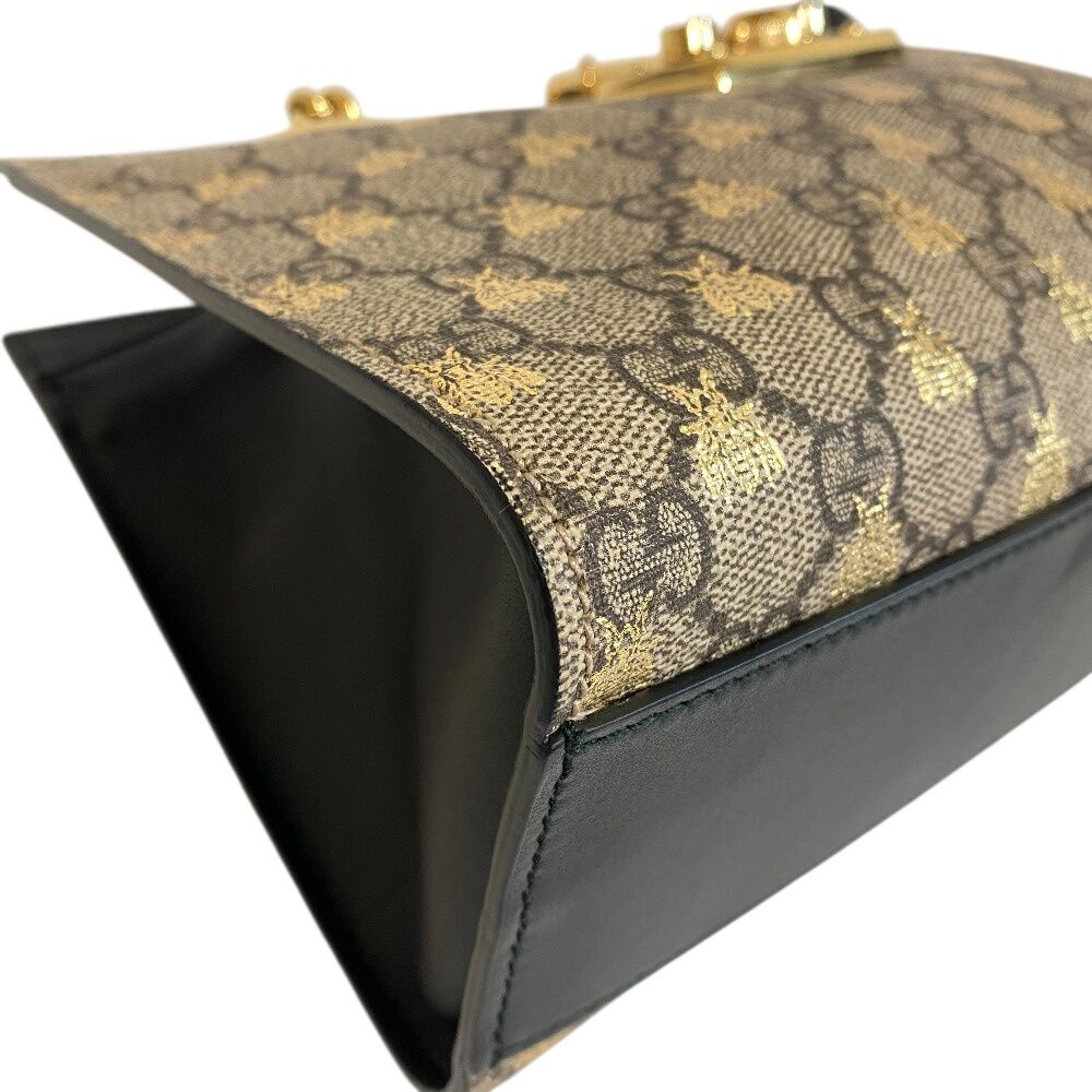 Gucci Small Chain Padlock Shoulder Bag — view 4
