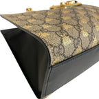 Gucci Small Chain Padlock Shoulder Bag — view 4