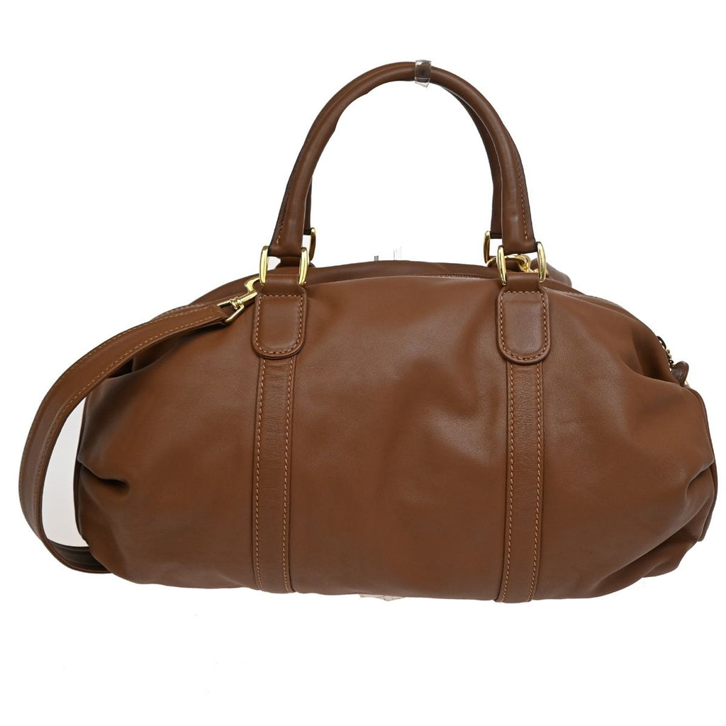 Gucci Shoulder Bag 2-Way Brown Leather — view 3