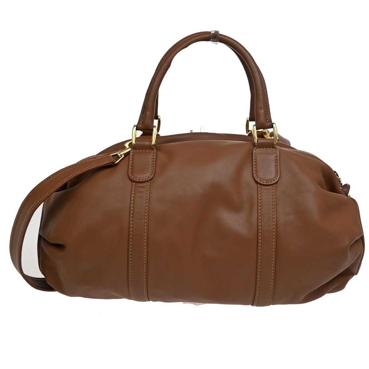 Gucci Shoulder Bag 2-Way Brown Leather — view 3