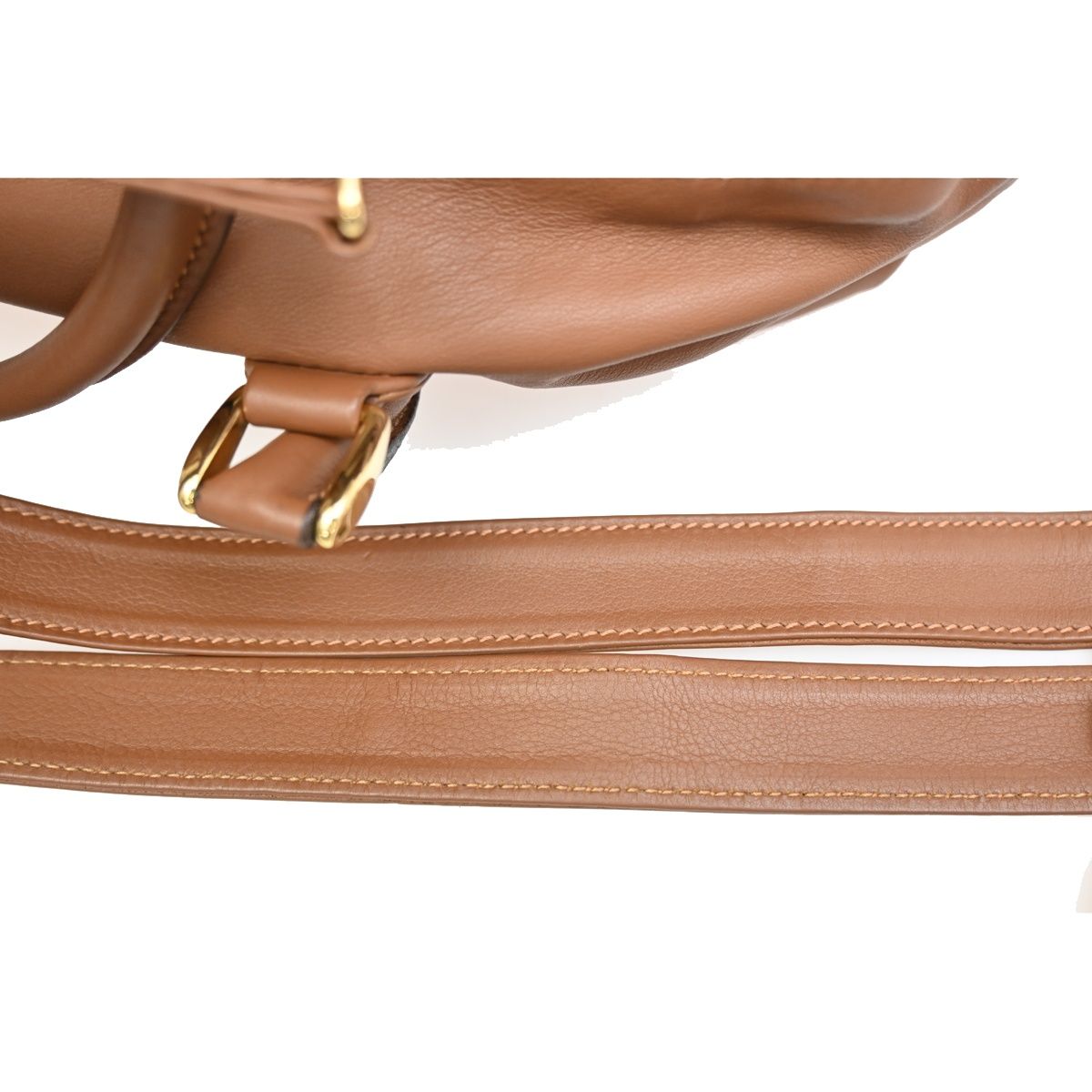 Gucci Shoulder Bag 2-Way Brown Leather — view 9