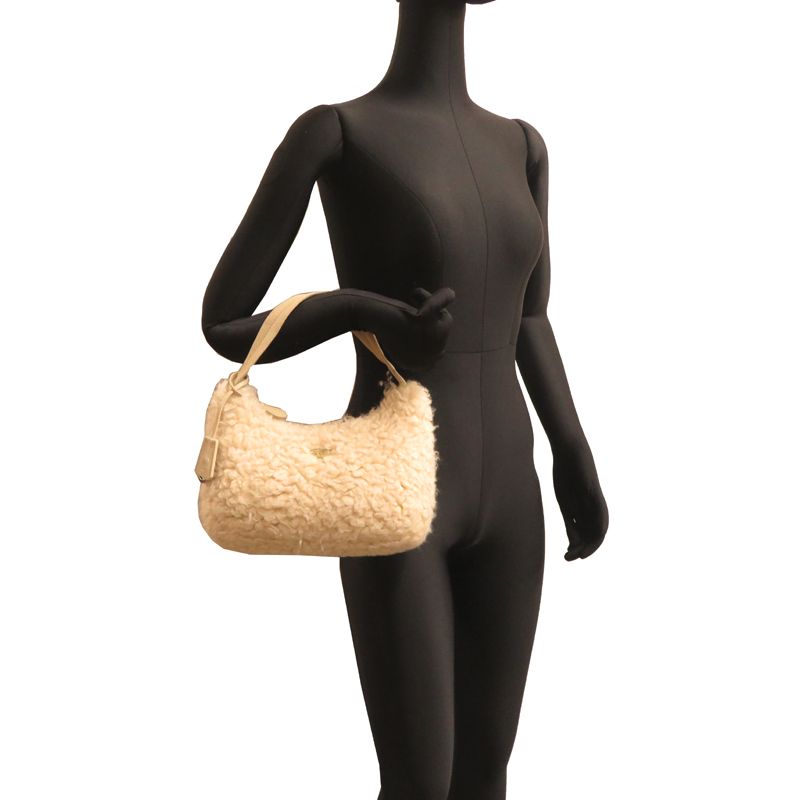 Prada Handbag Silk Wool — view 8