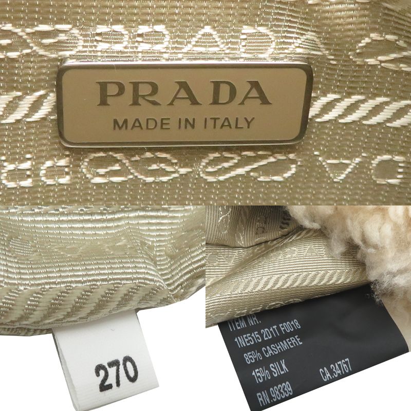Prada Handbag Silk Wool — view 7