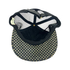 Gucci Sega Collaboration Black Gold Leather Nylon Cap — view 5