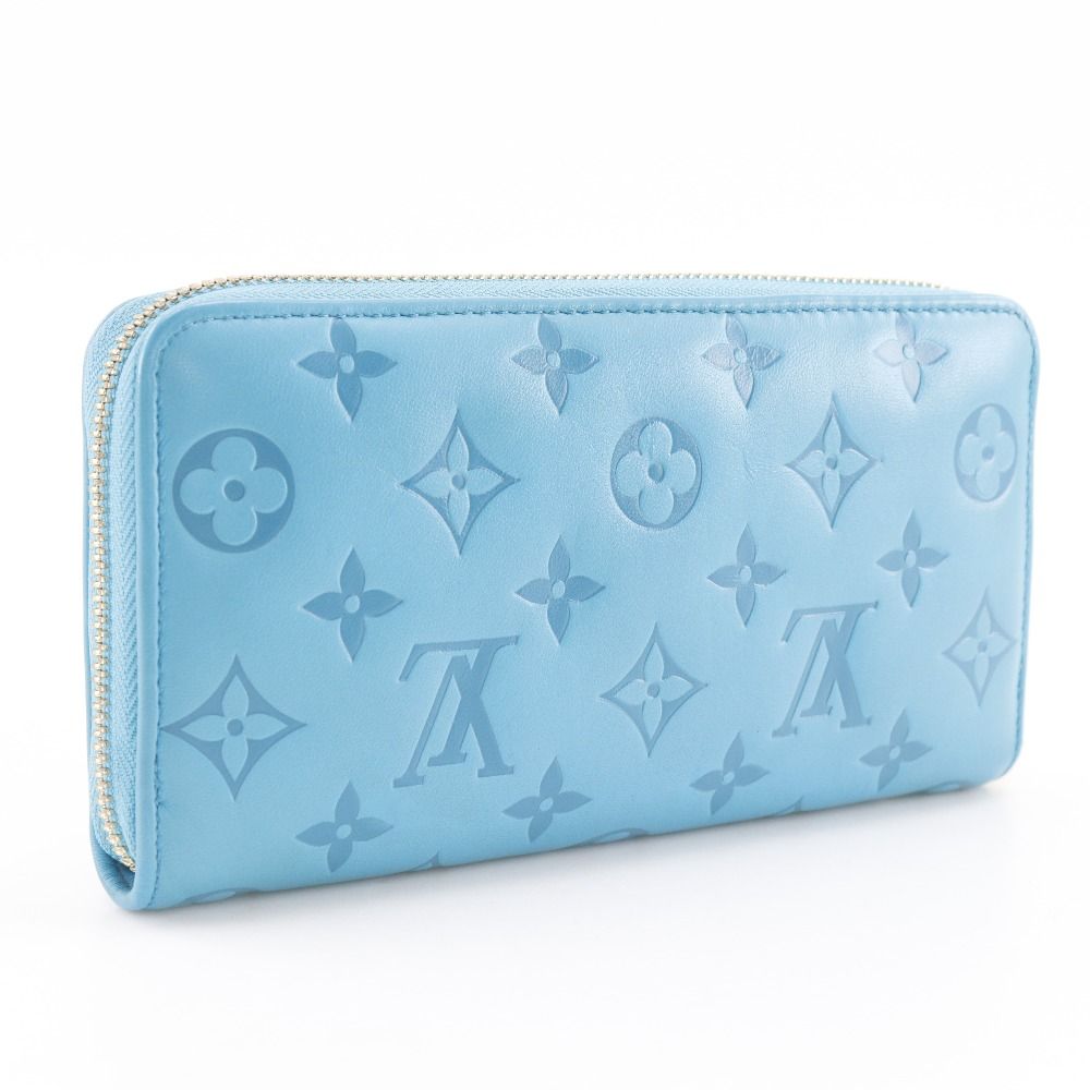 Louis Vuitton Zippy Wallet Coussin Monogram Embossed Lamb Leather — view 3