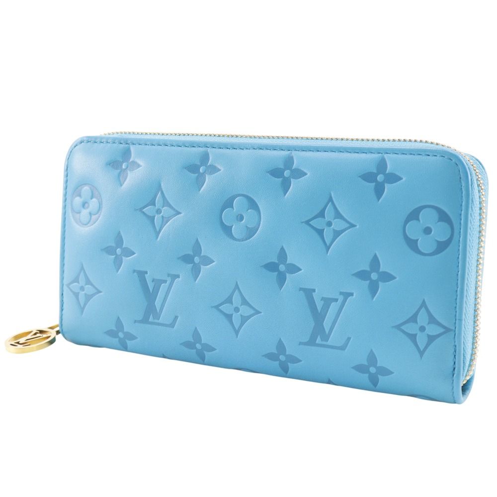 Louis Vuitton Zippy Wallet Coussin Monogram Embossed Lamb Leather — view 2