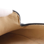Chanel CC Logo Opera Shoes Velvet Black Loafers — view 9