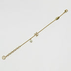 Louis Vuitton Bracelet LV Iconic a Gold Metal Resin Pearl — view 5