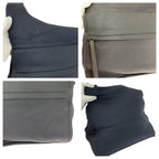 Prada Sports Black Silver Neoprene Shoulder Bag — view 5