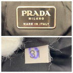Prada Sports Black Silver Neoprene Shoulder Bag — view 4