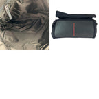 Prada Sports Black Silver Neoprene Shoulder Bag — view 9