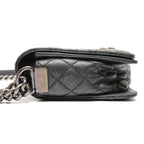 Chanel Shoulder Bag Gunmetal Chain — view 4