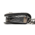 Chanel Shoulder Bag Gunmetal Chain — view 5