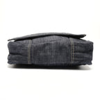 Chanel Shoulder Bag CC Logo Sparkling Denim — view 9