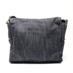 Chanel Shoulder Bag CC Logo Sparkling Denim — view 4