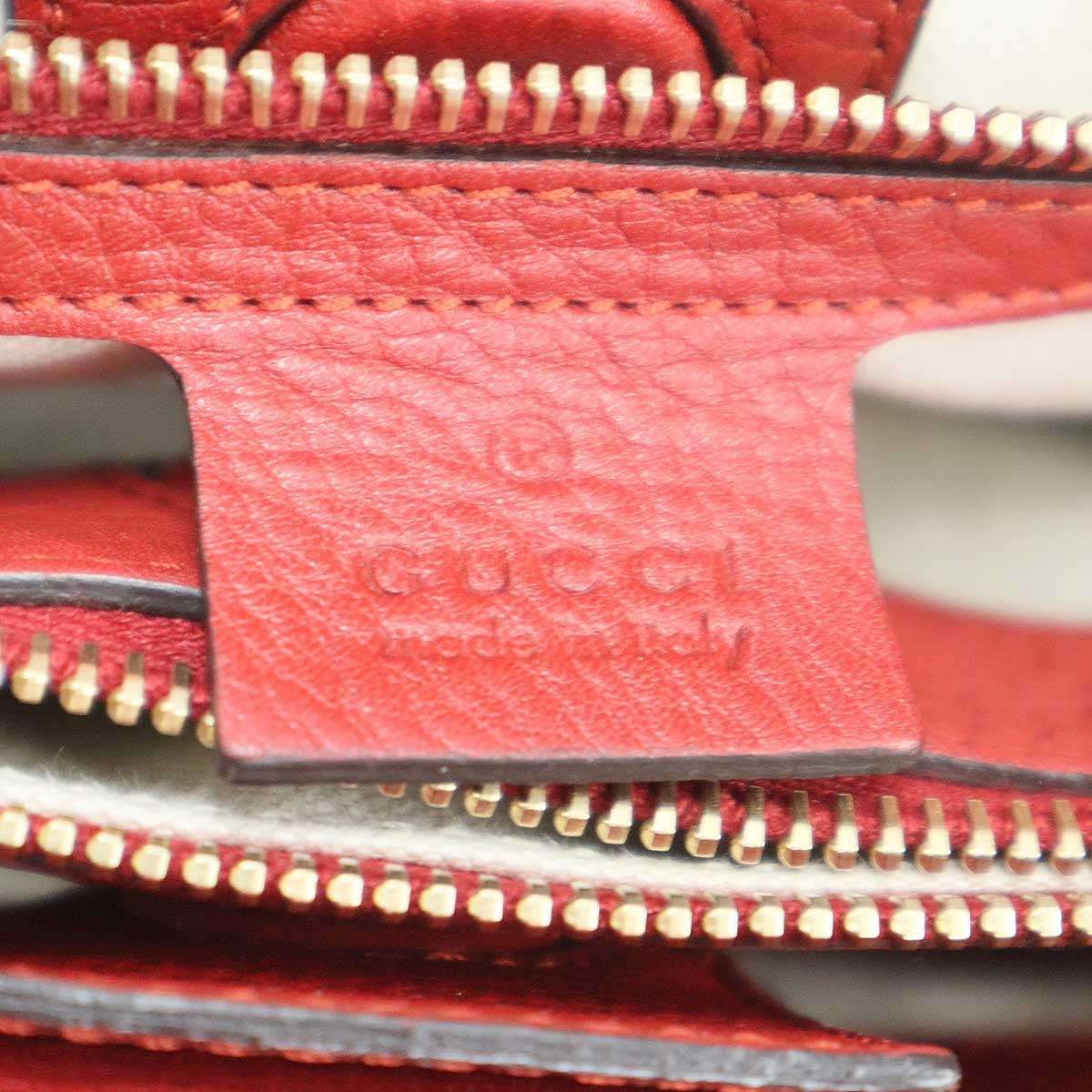 Gucci Shoulder Tote Red — view 5
