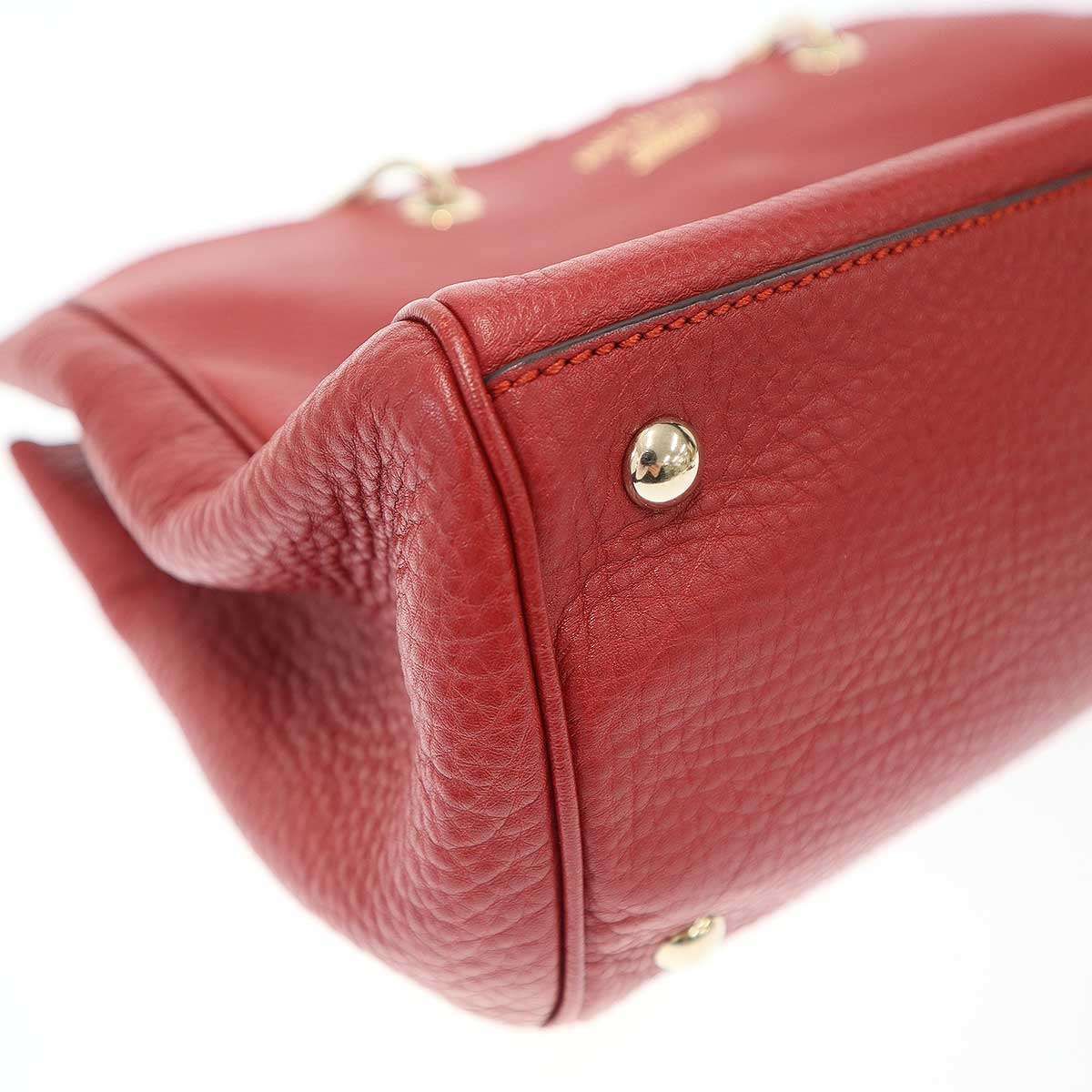 Gucci Shoulder Tote Red — view 8