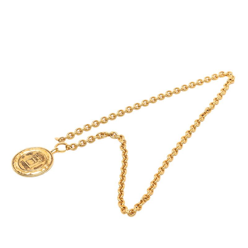 Chanel CC Logo 31 Rue Cambon Paris Gold Plated — view 3