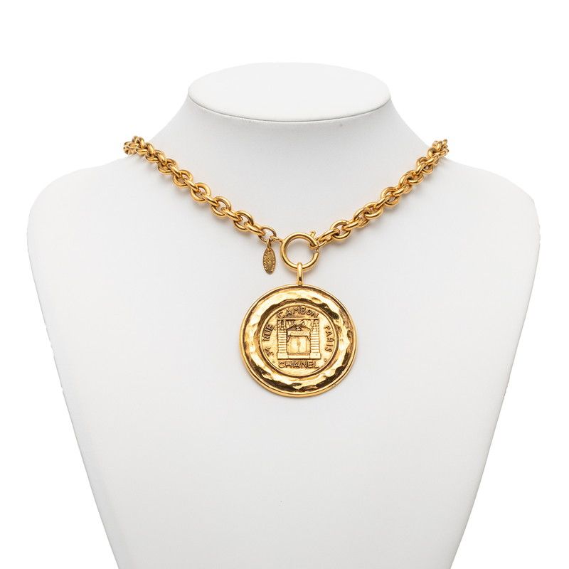 Chanel CC Logo 31 Rue Cambon Paris Gold Plated — view 6