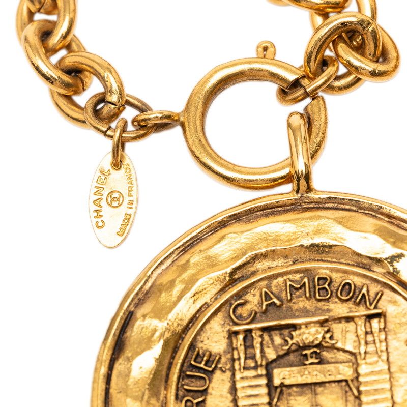 Chanel CC Logo 31 Rue Cambon Paris Gold Plated — view 5