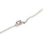 Chanel CC Logo Silver White Metal Coral — view 4
