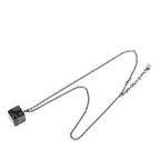Chanel CC Logo Camellia Cube Black Plastic Metal — view 3