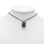 Chanel CC Logo Camellia Cube Black Plastic Metal — view 7