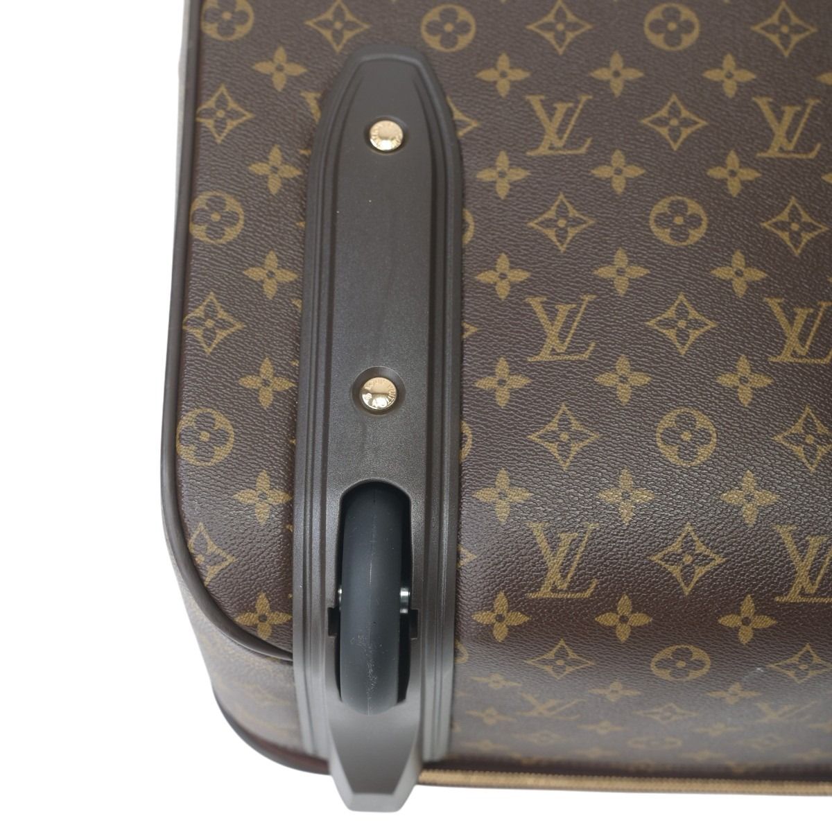 Louis Vuitton Monogram Travel Bag with Casters — view 8