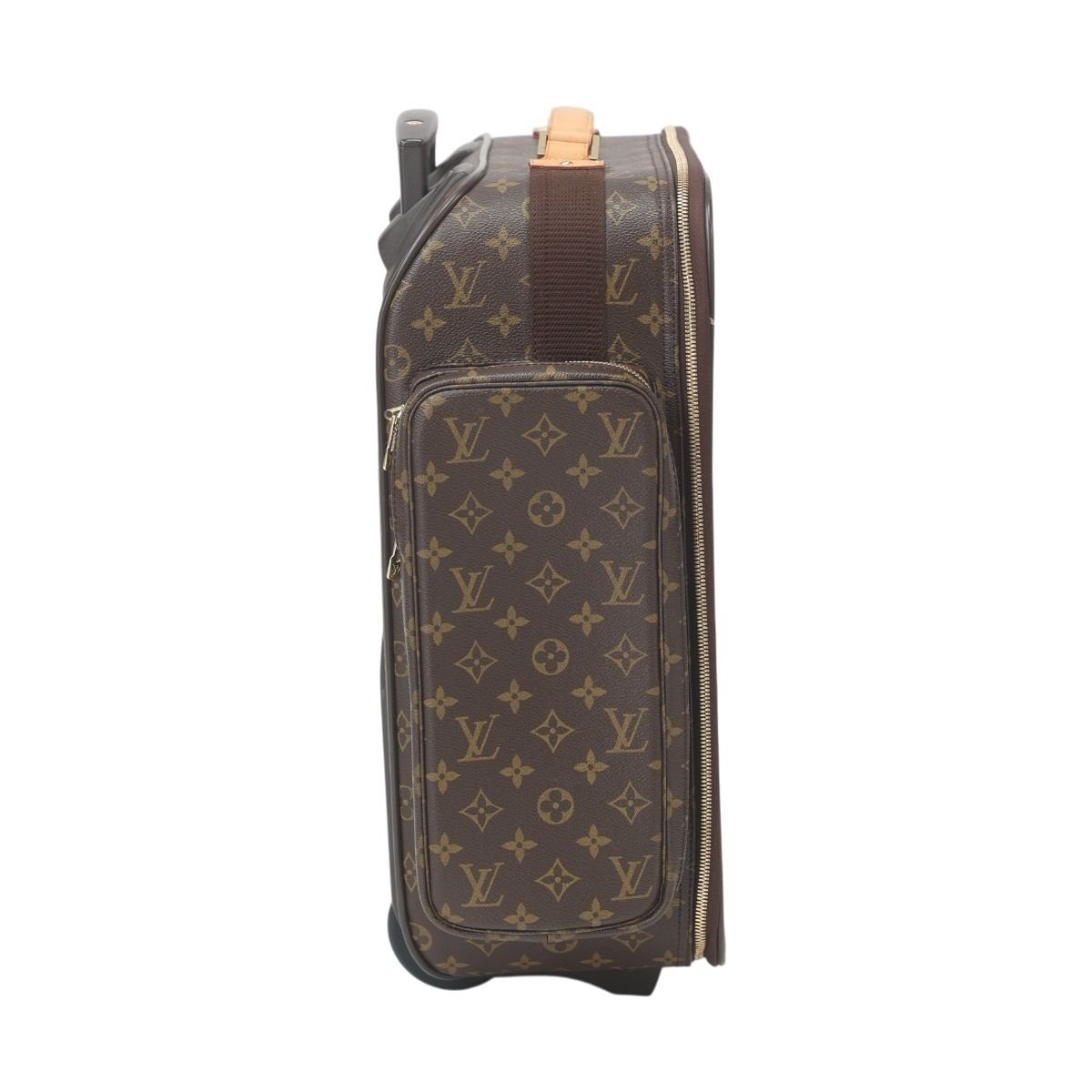 Louis Vuitton Monogram Travel Bag with Casters — view 5