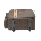 Louis Vuitton Monogram Travel Bag with Casters — view 7