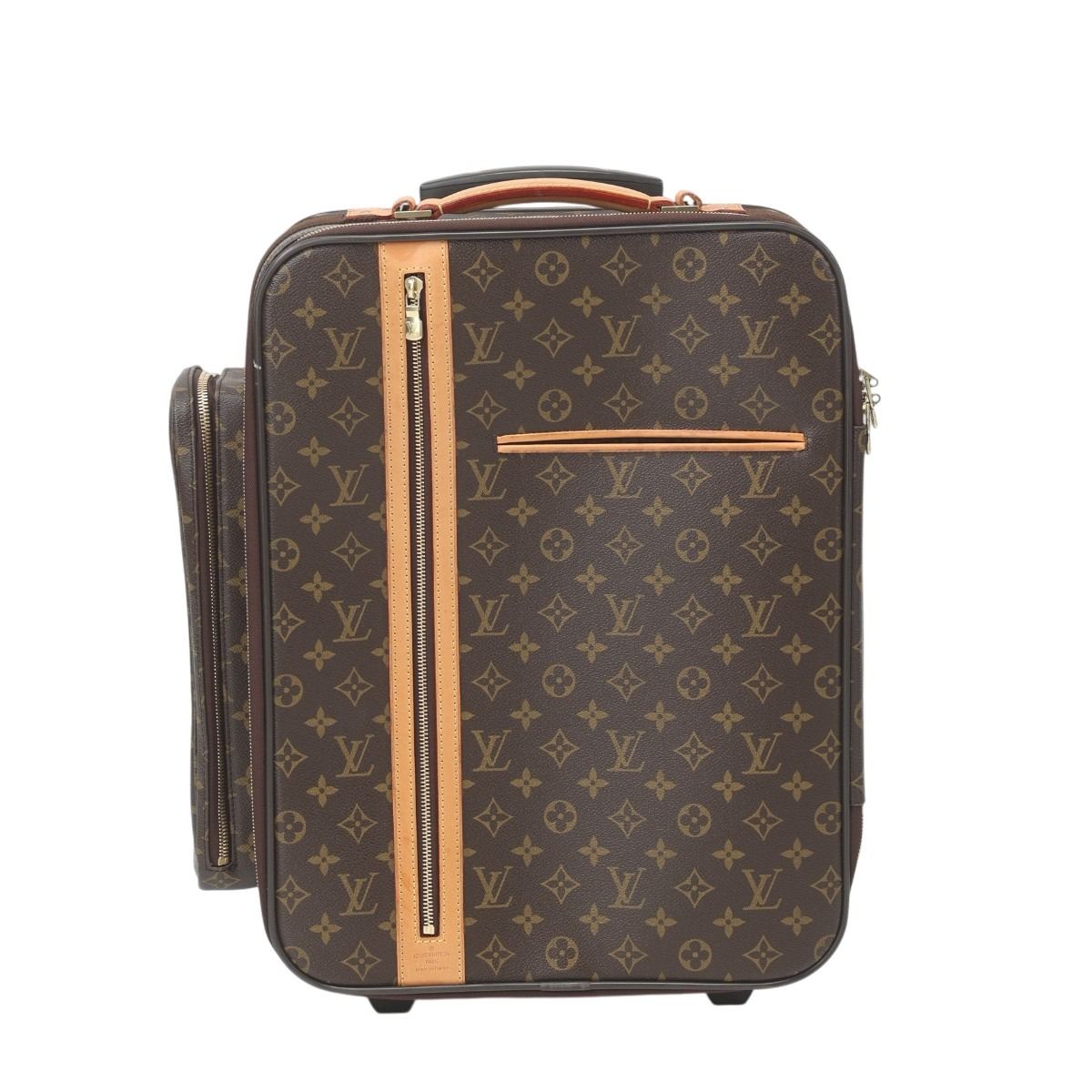 Louis Vuitton Monogram Travel Bag with Casters — view 2