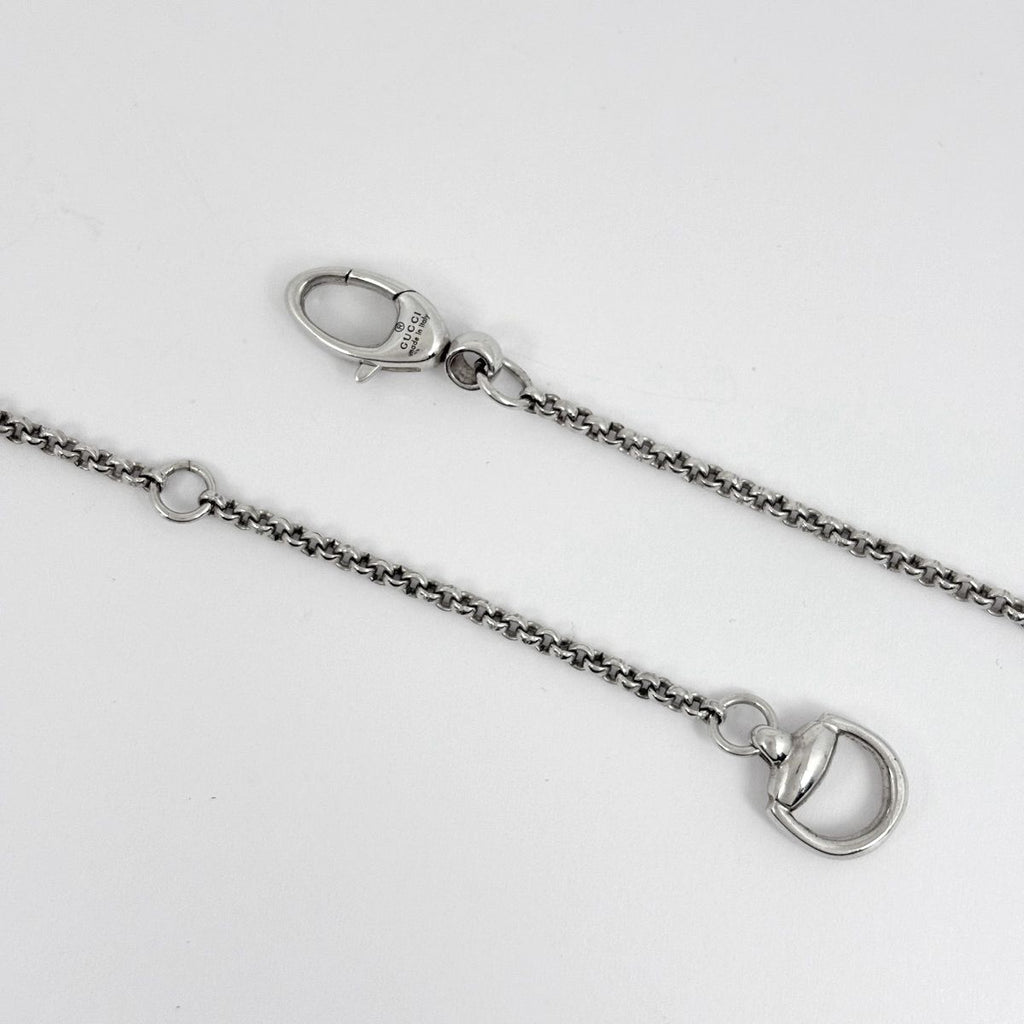 Gucci Open Necklace Silver — view 3