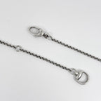 Gucci Open Necklace Silver — view 3