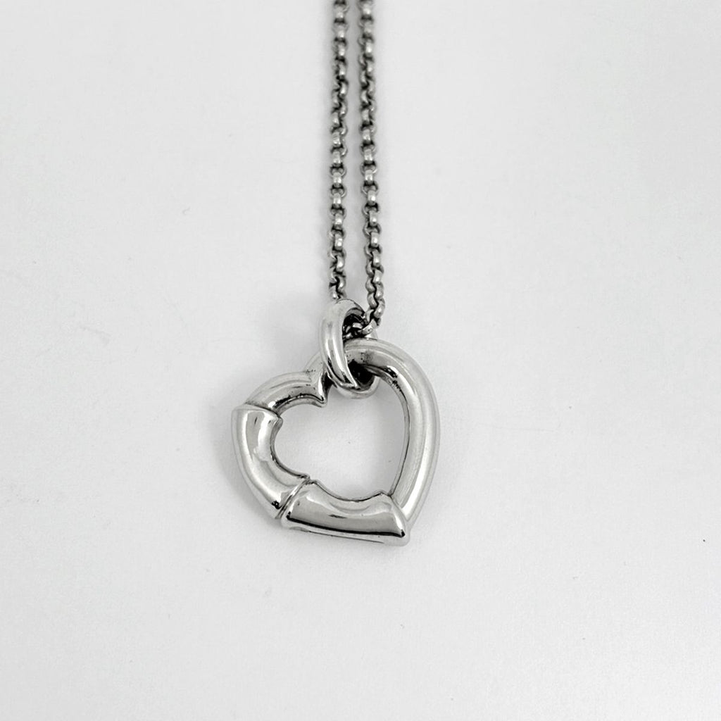 Gucci Open Necklace Silver — view 2