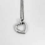 Gucci Open Necklace Silver — view 2