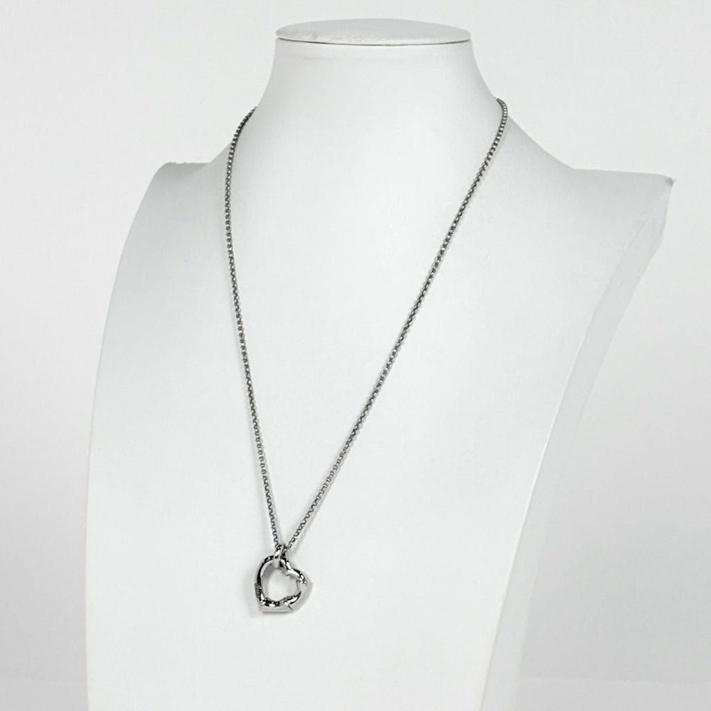 Gucci Open Necklace Silver — view 4