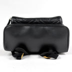 Gucci GG Marmont Backpack Logo Leather Black — view 3