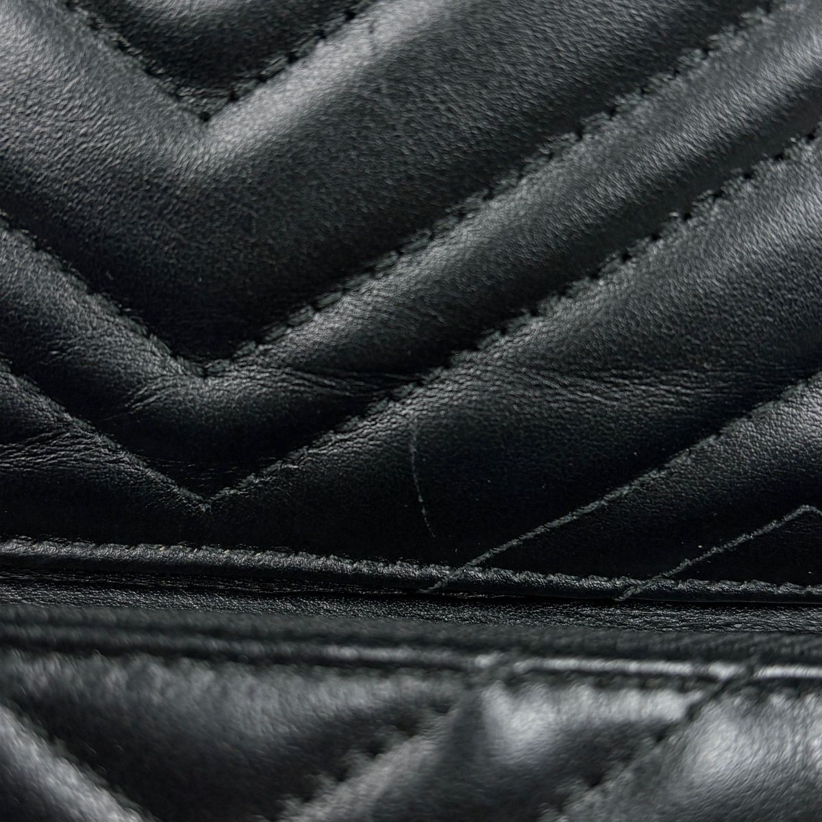 Gucci GG Marmont Backpack Logo Leather Black — view 6