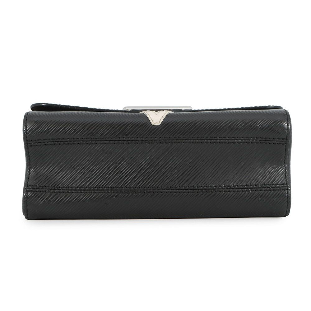 Louis Vuitton Shoulder Bag Epi Monogram Twist MM 2-Way Black Noir — view 3