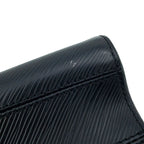 Louis Vuitton Shoulder Bag Epi Monogram Twist MM 2-Way Black Noir — view 9