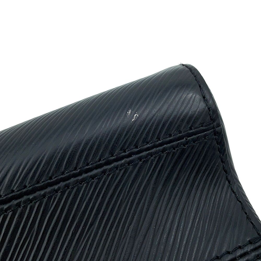 Louis Vuitton Shoulder Bag Epi Monogram Twist MM 2-Way Black Noir — view 9