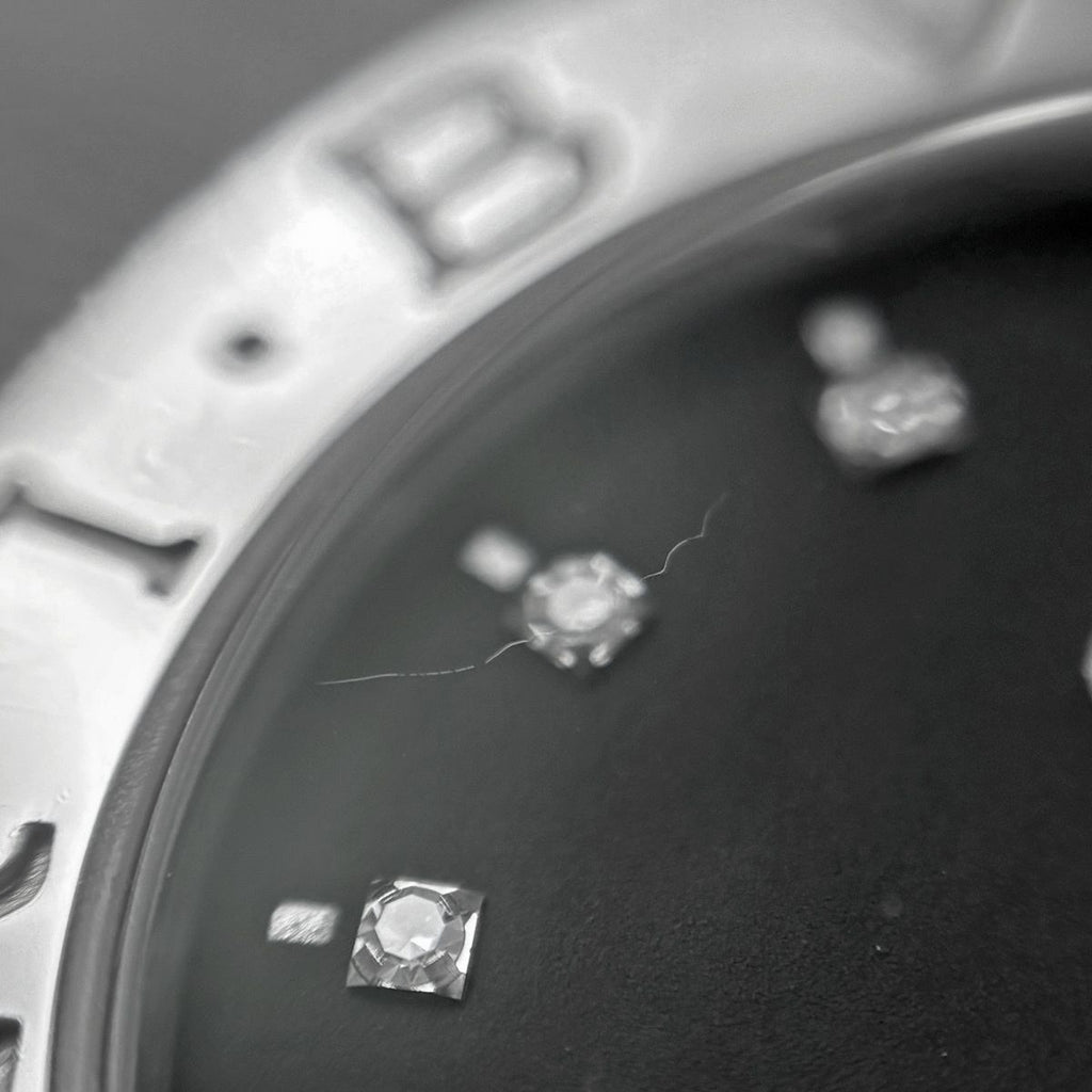 Bvlgari Diamond Watch SS Quartz Black — view 6