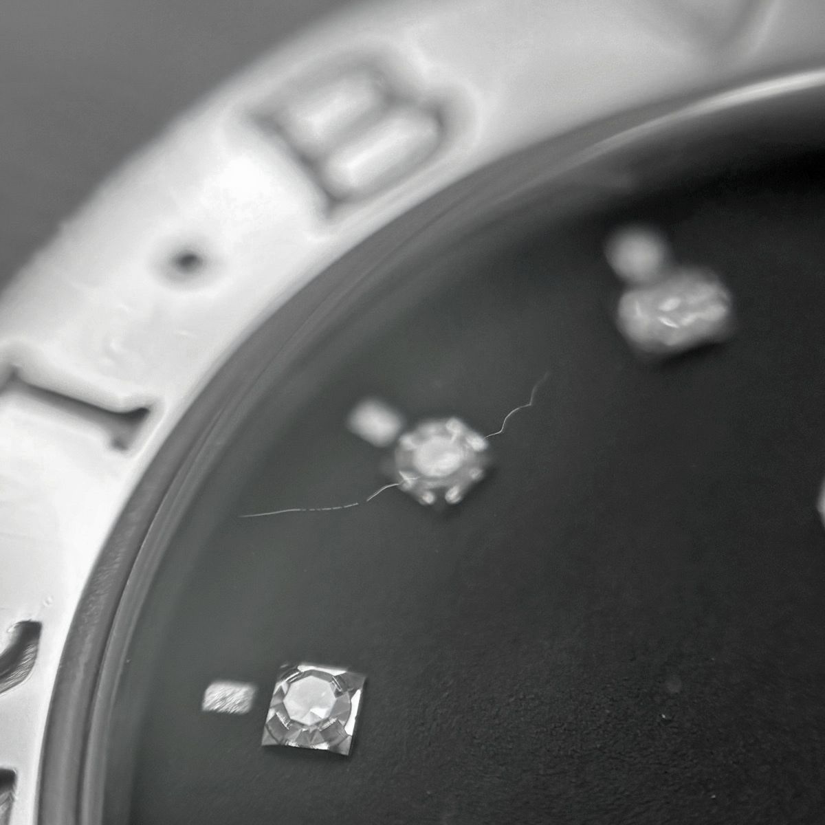 Bvlgari Diamond Watch SS Quartz Black — view 6